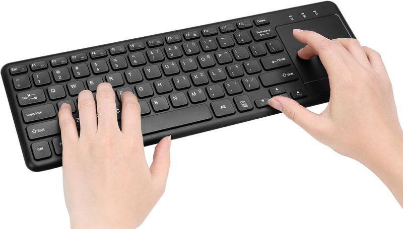 Clavier sans fil Adesso avec pavé tactile intégré 