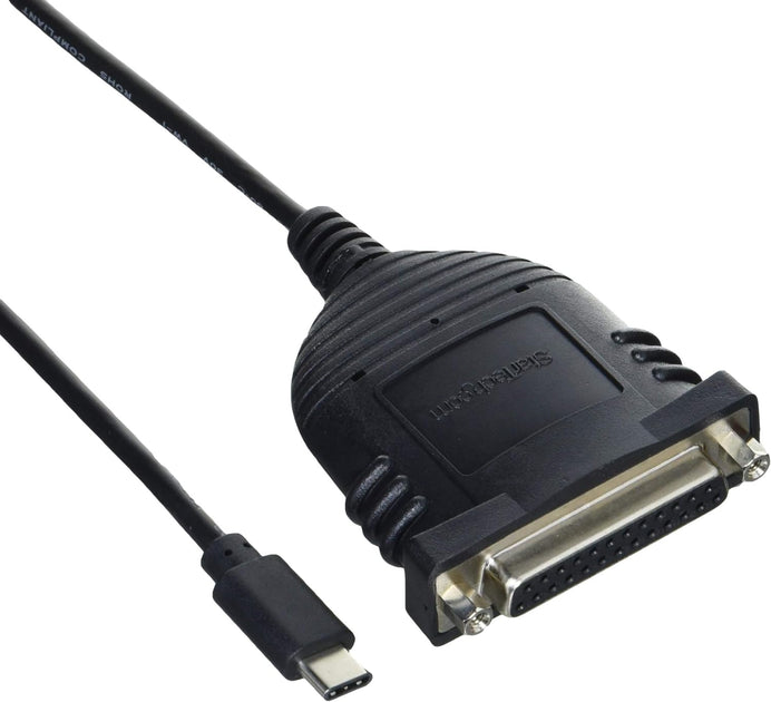 Add a parallel port through your laptop or desktop computers USB-C por ...