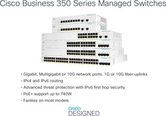 Cisco Business 350-8XT Managed Switch