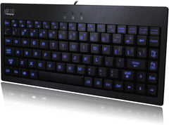 Adesso SlimTouch 110 - Mini clavier lumineux 3 couleurs