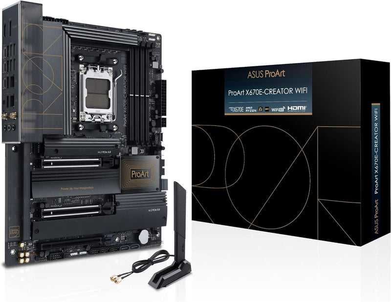 ASUSPROART X670E-CREATOR WIFI AMD RYZEN 7000 SERIES AM5 4DDR5 128GB ATX