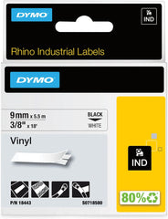 Étiquettes industrielles en vinyle Dymo Rhino