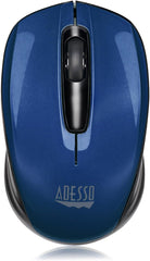 Mini souris sans fil 2,4 GHz (bleue)