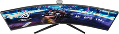 ASUS ROG Strix XG49VQ 49 Curved Gaming FreeSync Monitor 144Hz Dual Full HD HDR E