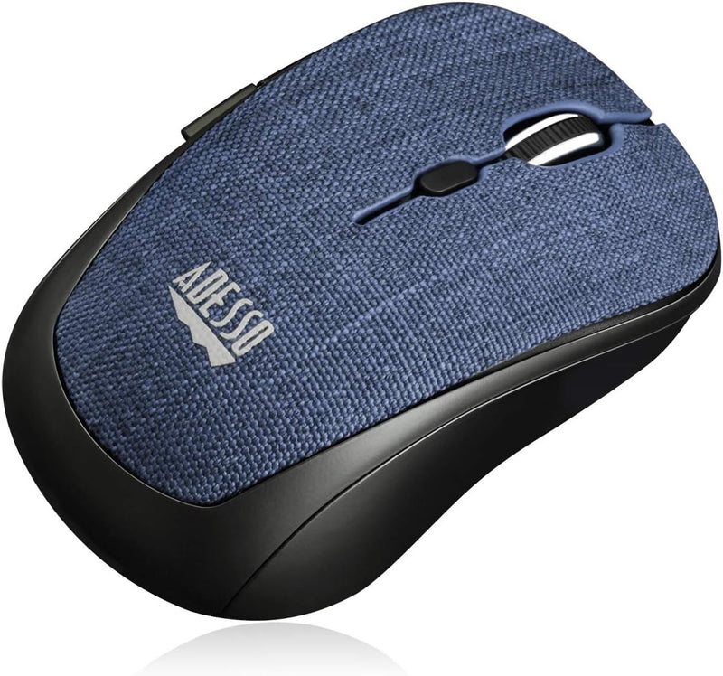 iMouse S80L - Wireless Fabric Optical Mini Mouse (Blue)