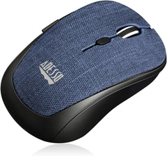 iMouse S80L - Mini souris optique en tissu sans fil (bleu)