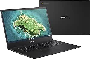 Asus Chromebook CX1700 CX1700CKA-DH01-CA 17.3" Chromebook - HD+ - 1600 x 900 - Intel Celeron N4500 Dual-core (2 Core) 1.10 GHz - 4 GB Total RAM - 4 GB On-board Memory - 64 GB Flash Memory - Mineral Gray