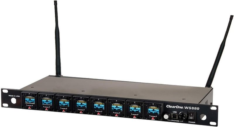 8 Channel Wireless Receiver with RF band M915 (902-928 MHz); Docking station inc