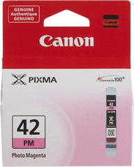 Cartouche d'encre jet d'encre originale Canon CLI-42PM - Pack photo magenta