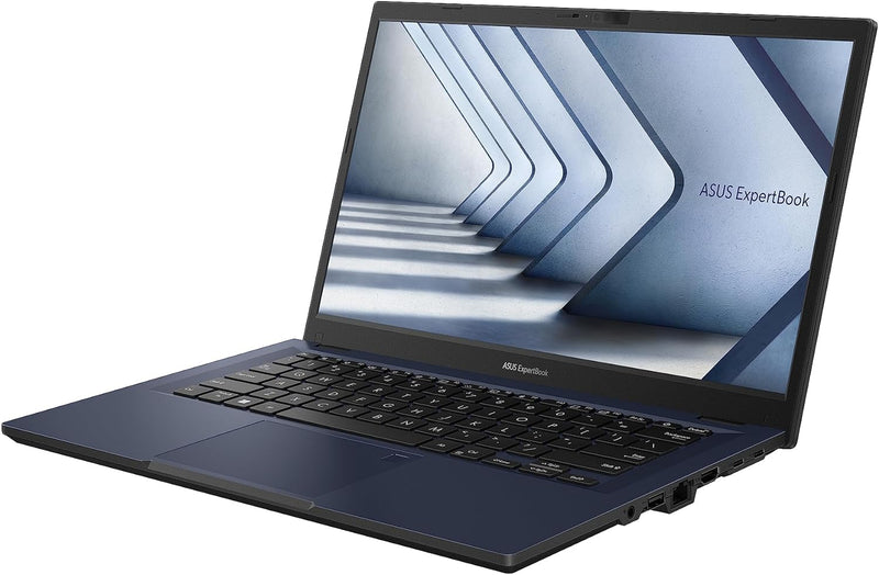 Asus ExpertBook B1 B1402 B1402CBA-C71P-CA 14" Notebook - Full HD - 1920 x 1080 - Intel Core i7 12th Gen i7-1255U Deca-core (10 Core) 1.70 GHz - 16 GB Total RAM - 512 GB SSD - Star Black