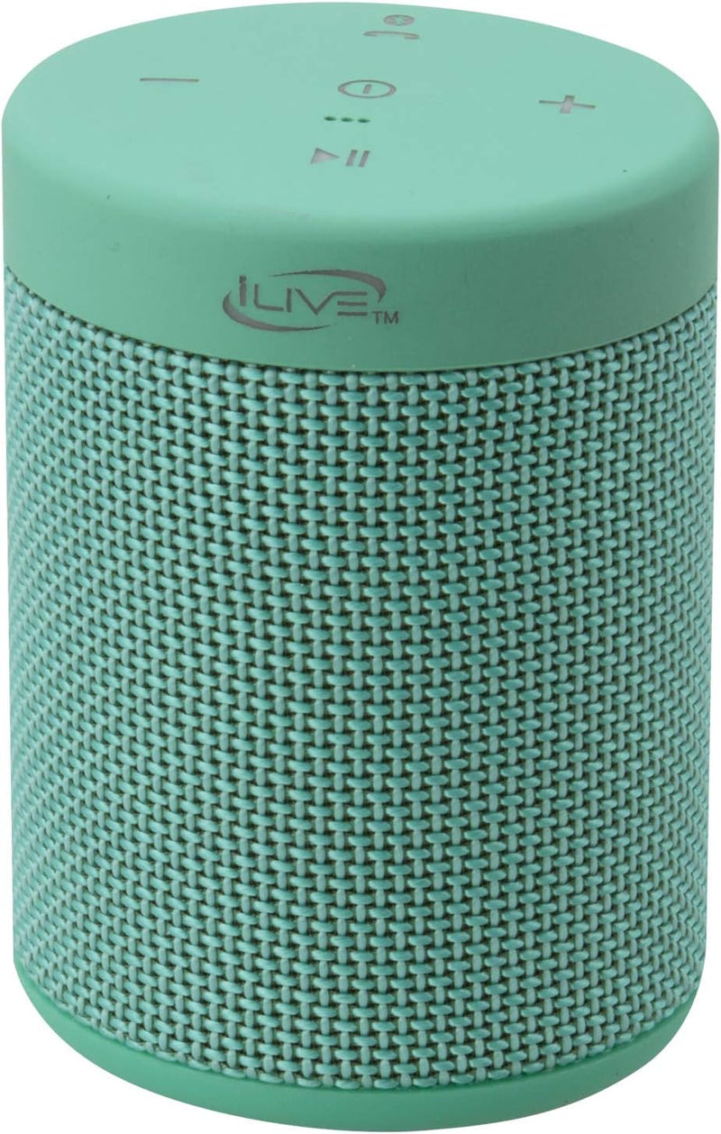 iLive ISBW108 Portable Bluetooth Speaker System - Teal