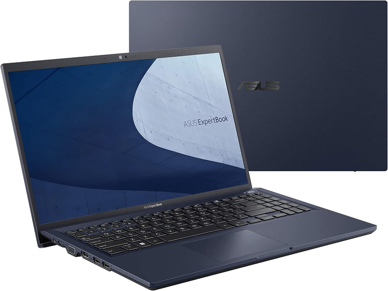 Asus ExpertBook B1 B1500 B1500CBA-C53P-CA 15.6" Notebook - Full HD - 1920 x 1080 - Intel Core i5 12th Gen i5-1235U Deca-core (10 Core) 1.30 GHz - 8 GB Total RAM - 8 GB On-board Memory - 256 GB SSD - Star Black