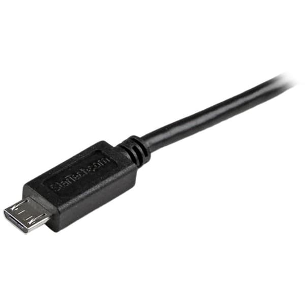 StarTech.com Câble de synchronisation de charge mobile USB vers micro USB fin de 3 pieds pour smartphones et tablettes - A vers Micro BM/M