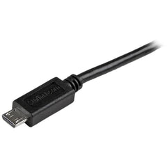 StarTech.com Câble de synchronisation de charge mobile USB vers micro USB fin de 1,8 m pour smartphones et tablettes – A vers micro BM/M