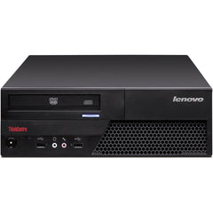 ThinkCentre M58p - USFF - Core 2 Duo E8400 (3,0 GHz) - vPro - 2 Go (1 DIMM) - 160 Go - DVD RW - GMA 4500 (VGA+DP) - Vista Bus 32 - Clavier/souris USB - 3 ans sur site