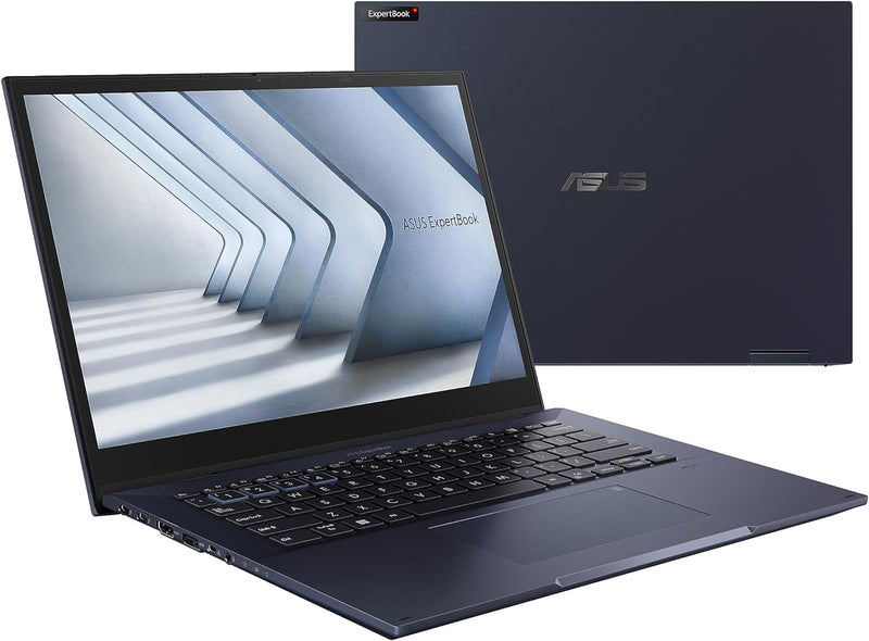 Asus ExpertBook B7 Flip B7402F B7402FVA-P73T-CB 14" Touchscreen Convertible 2 in 1 Notebook - Intel Core i7 13th Gen i7-1360P Dodeca-core (12 Core) 2.20 GHz - 32 GB Total RAM - 1 TB SSD - Star Black