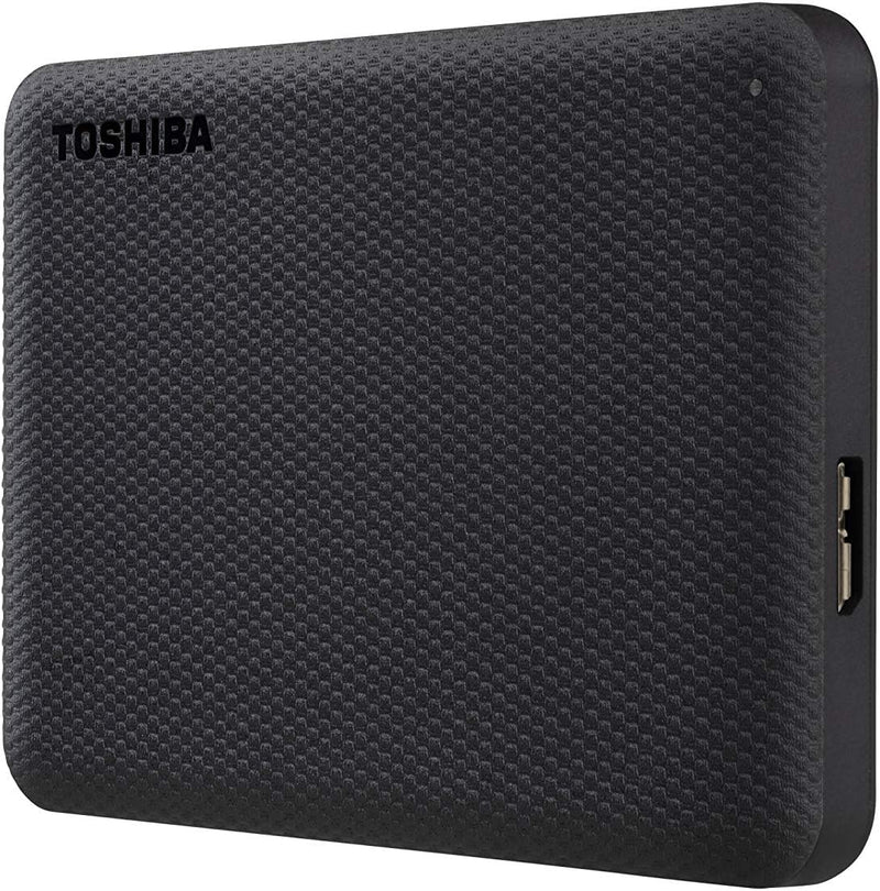 Disque dur portable Toshiba Canvio Advance HDTCA10XK3AA 1 ​​To - Externe - Noir