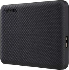 Toshiba Canvio Advance HDTCA10XK3AA 1 TB Portable Hard Drive - External - Black