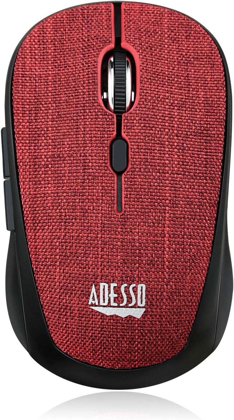 iMouse S80R - Wireless Fabric Optical Mini Mouse (Red)