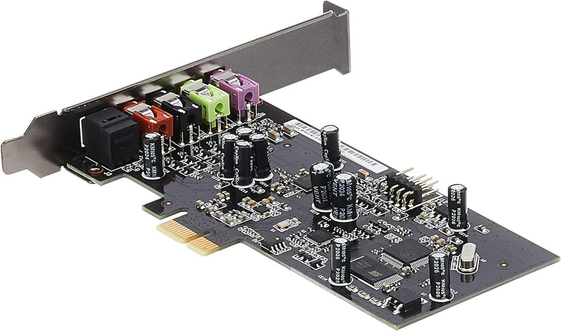 Carte son de jeu ASUS Xonar SE 5.1 ​​canaux 192 kHz/24 bits haute résolution 116 dB SNR PCIe