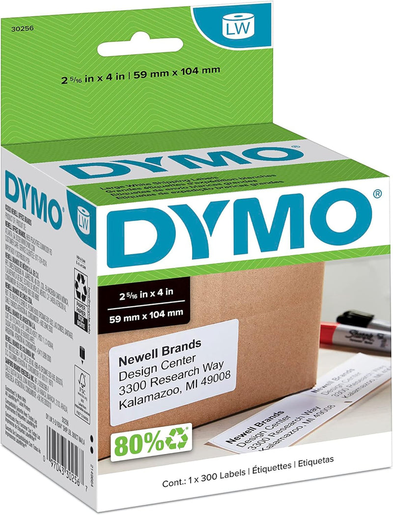 Étiquettes d'expédition de grande taille Dymo LabelWriter