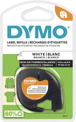 Dymo LetraTag 18771 Tissu thermocollant sur ruban