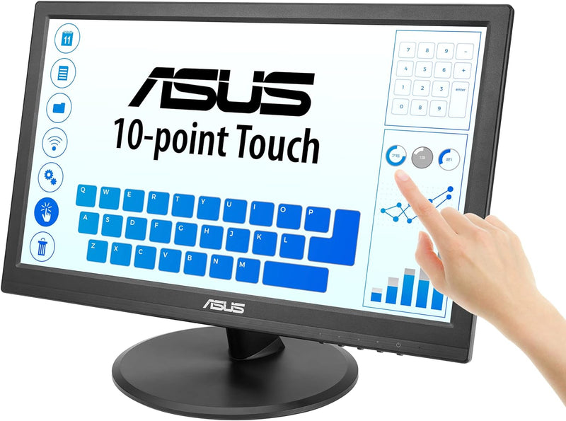 Asus VT168HR 16" Class LCD Touchscreen Monitor - 16:9 - 5 ms GTG