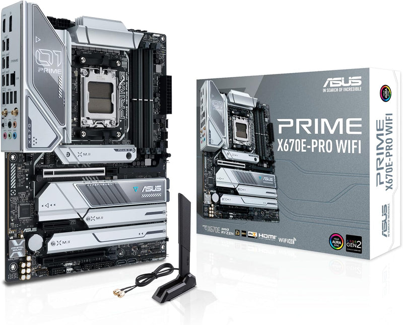 ASUSPRIME X670E-PRO WIFI AMD RYZEN 7000 SERIES AM5 4DDR5 128GB ATX