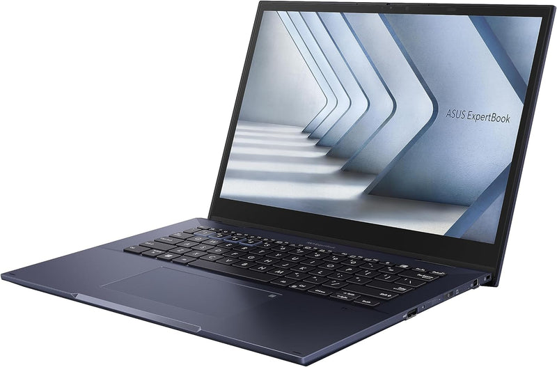 Asus ExpertBook B7 Flip B7402F B7402FVA-P73T-CB Ordinateur portable convertible 2 en 1 à écran tactile 14" - Intel Core i7 13e génération i7-1360P Dodeca-core (12 cœurs) 2,20 GHz - 32 Go de RAM totale - 1 To SSD - Noir étoile