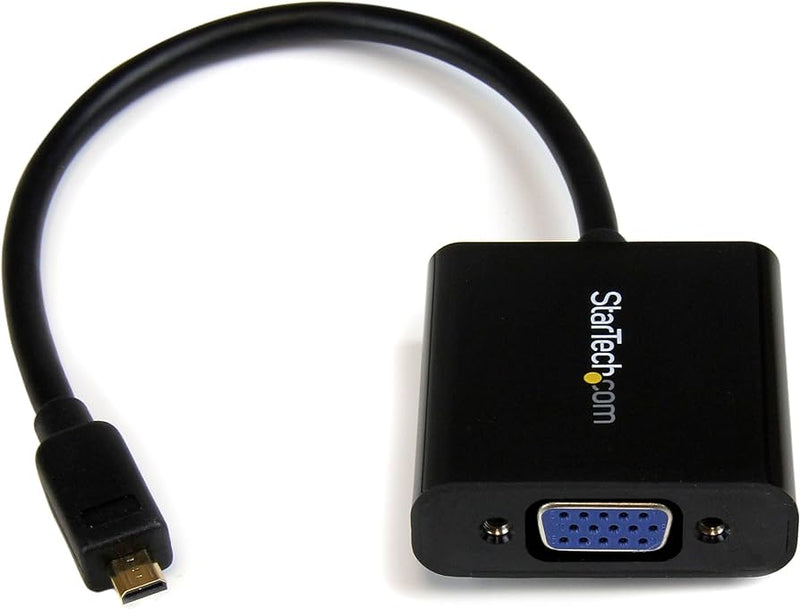 StarTech.com Micro HDMI&reg; to VGA Adapter Converter for Smartphones / Ultrabook / Tablet - 1920x1080