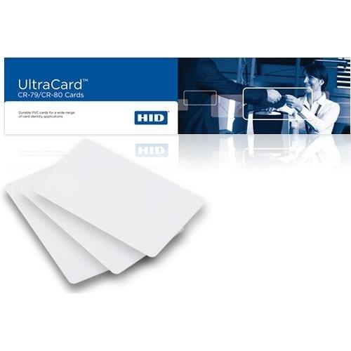 Cartes adhésives Fargo UltraCard avec support papier