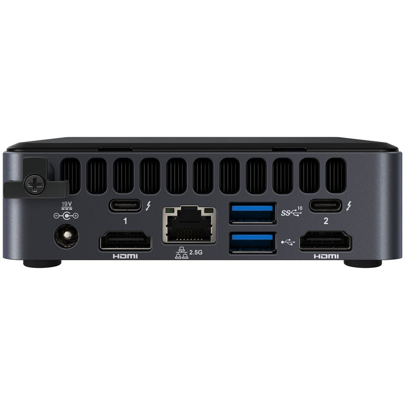 Tiger Canyon Intel 11 PRO KIT SLIM. W/Cord, 11th Gen Core i3 6M Cache, upto 4.10GHz CPU and Iris Xe graphics support up to four 4K displays. Quad displays: Dual HDMI 2.0b and Dual DisplayPort 1.4a via Thunderbolt type C connectors. 3YR. Warranty.