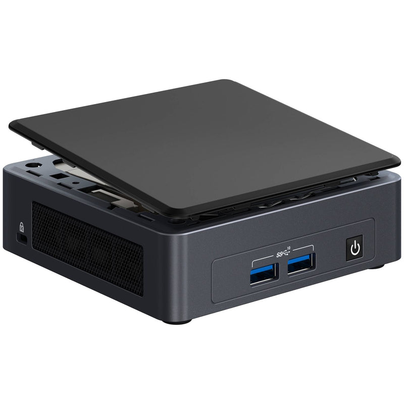 Tiger Canyon Intel 11 PRO KIT TALL. No Cord, 11th Gen Core i3 6M Cache, upto 4.10GHz CPU and Iris Xe graphics support up to four 4K displays. Quad displays: Dual HDMI 2.0b and Dual DisplayPort 1.4a via Thunderbolt type C connectors. 3YR. Warranty.