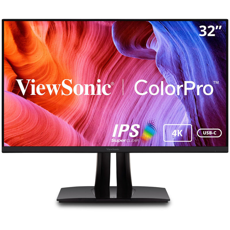 VIEWSONIC 32IN 4K UHD MONITEUR DE CONCEPTION GRAPHIQUE PROFESSIONNEL USB-C 90W 3840X2160 RE