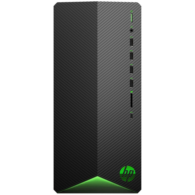 HP Pavilion Gaming Desktop TG01-2039,AMD Ryzen 5 5600G,16 GB DDR4,512 GB PCIe NVMe M.2 SSD,NVIDIA GeForce RTX 3060 12 GB GDDR6,Wi-Fi 6 (2x2) and BT,black wired keyboard and mouse,Windows 11 Home,1-year
