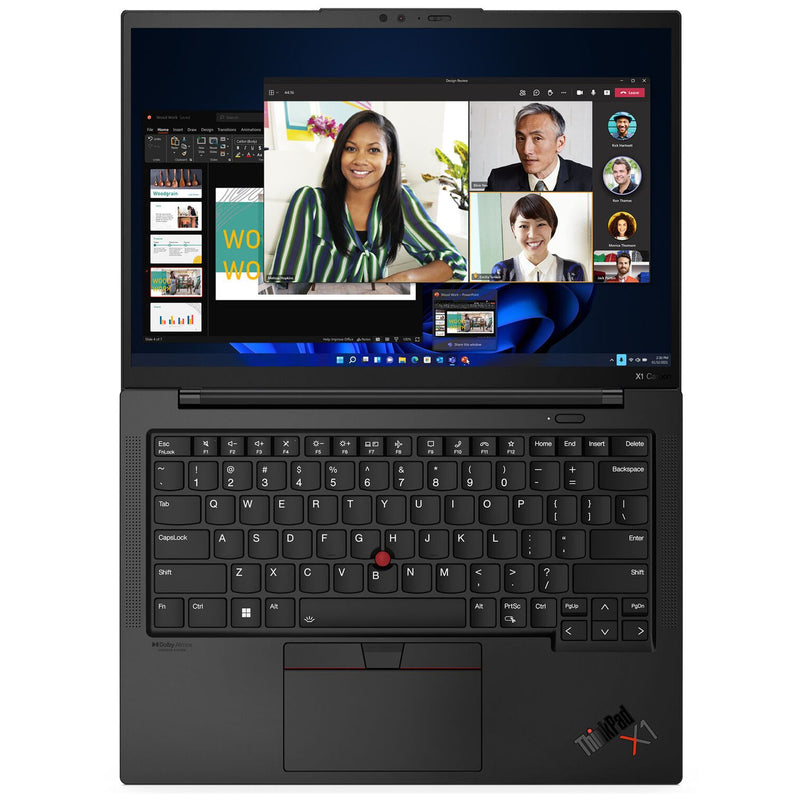 French ThinkPad X1 Carbon G10, Intel Core i5-1240P (1.70GHz), 14.0 1920 x 1200 Touch, Windows 10 Pro 64 preinstalled through downgrade rights in Windows 11 Pro 64, 16.0GB, 1x256GB SSD M.2 2280 PCIe Opal, Intel Iris Xe Graphics, Wi-Fi 6E AX211, FHD CAM Shu