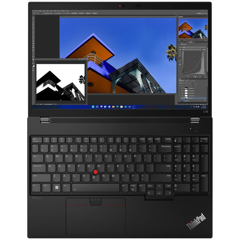 ThinkPad L15 AMD G3, AMD Ryzen 7 PRO 5875U (2.00GHz, 4MB), 15.6 1920 x 1080 Non-Touch, Windows 10 Pro 64 preinstalled through downgrade rights in Windows 11 Pro 64, 8.0GB, 1x256GB SSD M.2 2242 PCIe Gen4 TLC Opal, AMD Radeon Graphics, RZ616 2x2 AX, BT 5.0