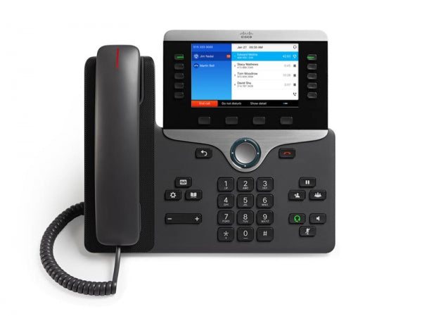 Cisco 8841 IP Phone - Refurbished - Wall Mountable