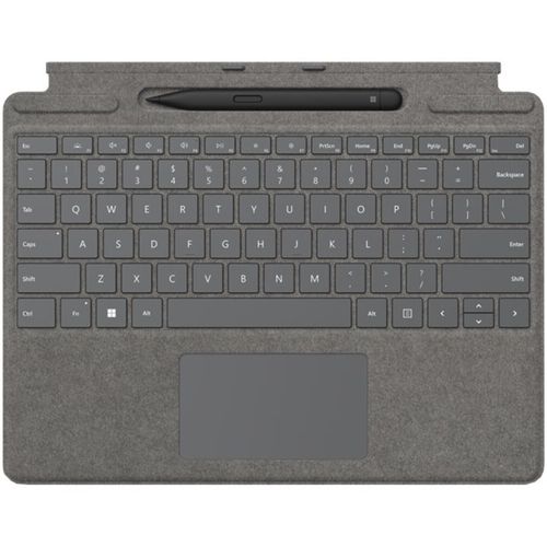 Clavier Signature Microsoft Surface Pro Français Canadien Commercial Platine (Al