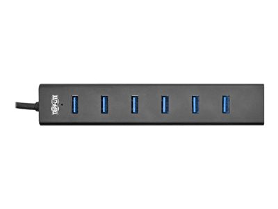 Tripp Lite by Eaton Mini hub portable USB 3.0 SuperSpeed ​​à 7 ports, aluminium