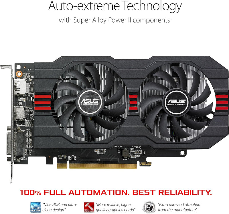 ASUS AMD DUAL-RX560-4G 4GB GDDR5 1199MHZ 128 BIT