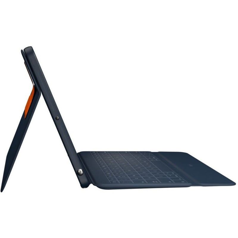 Logitech Rugged Combo 3 Rugged Keyboard/Cover Case (Folio) Apple, Logitech iPad (8th Generation), iPad (7th Generation), iPad (9th Generation) Tablet - Blue