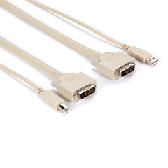 Black Box KVM CPU Cable - DVI-D, USB, 15-ft. (4.6-m)
