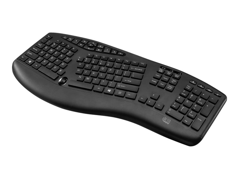 Ensemble clavier et souris ergonomiques et sans fil