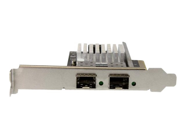 Add two 10GbE SPF+ slots to server or workstation for fast high-bandwidth connec