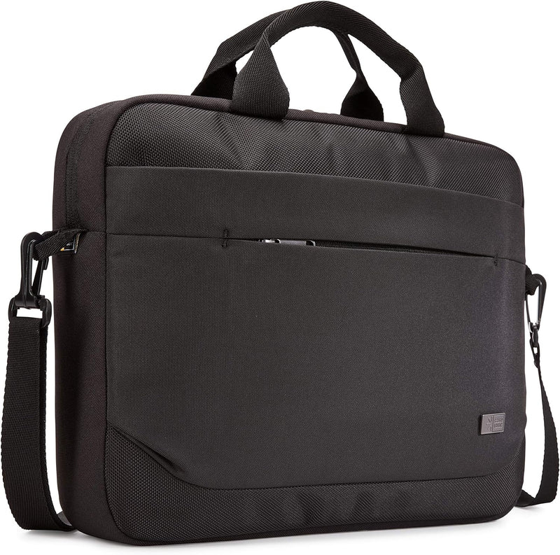 Case Logic Advantage ADVA-114 Carrying Case (Attach&eacute;) for 10.1" to 14" Notebook, Tablet PC, Pen, Electronic Device, Cord - Black