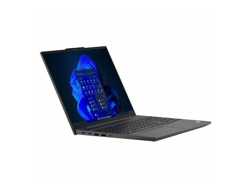 Ordinateur portable Lenovo ThinkPad E16 Gen 1 21JT001PUS 16" - WUXGA - 1920 x 1200 - AMD Ryzen 5 7530U Hexa-core (6 Core) 2 GHz - 8 Go de RAM totale - 8 Go de mémoire intégrée - 256 Go SSD - Noir graphite