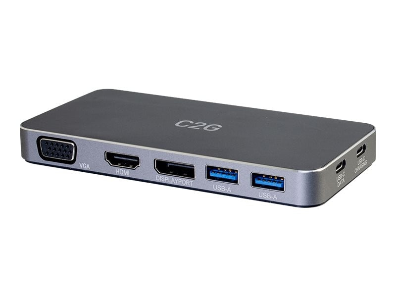 Legrand AV C2G USB C Docking Station MST HDMI/DP/VGA