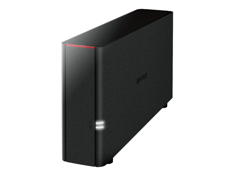 BUFFALO LinkStation 210 4 To NAS Home Office Stockage de données en cloud privé avec disques durs HDD inclus/Stockage connecté au réseau informatique/Stockage NAS/Stockage réseau/Serveur multimédia