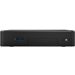 Intel NUC 8 Rugged Kit NUC8CCHKRN. L5. Cordless. 3year warranty. Memory: 4GB soldered. Supports 64GBeMMC = M.2 slot;  Win10 Pro; W10 IoT Enterprise, Linux. Intel HD Graphics 500. Dual HDMI eDP connector. Up to 7.1 multichannel Digital Audio via HDMI